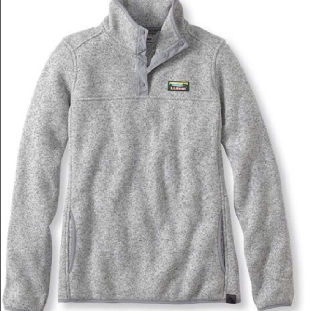 LL Bean Sweater Fleece Pullover